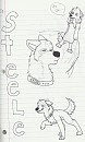 Steele doodles