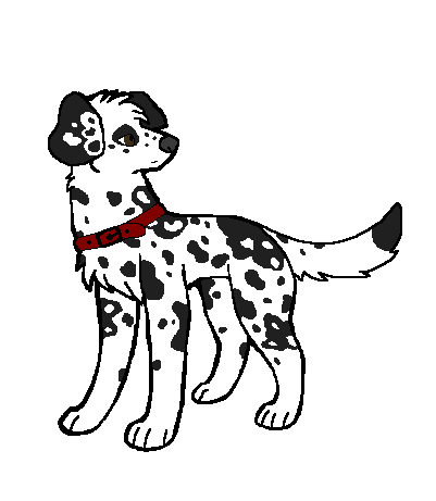 Dalmation for WolfPaintBrush