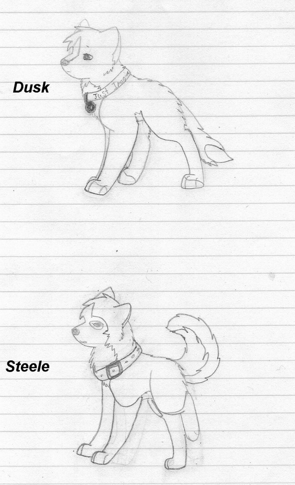 dusk and steele doodle
