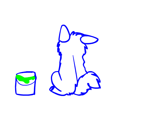 Paint puppy