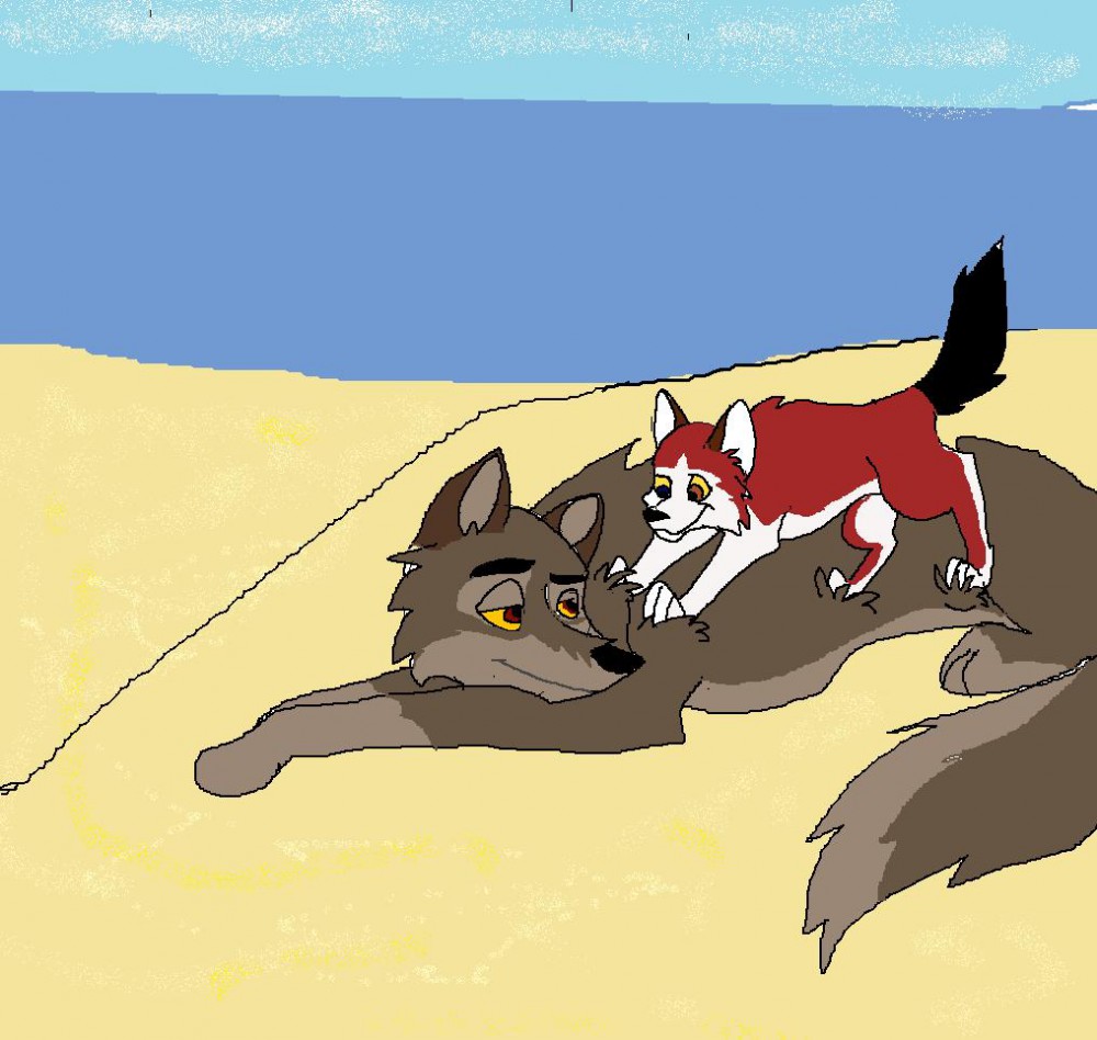 the best father in the world (Balto and Liah)