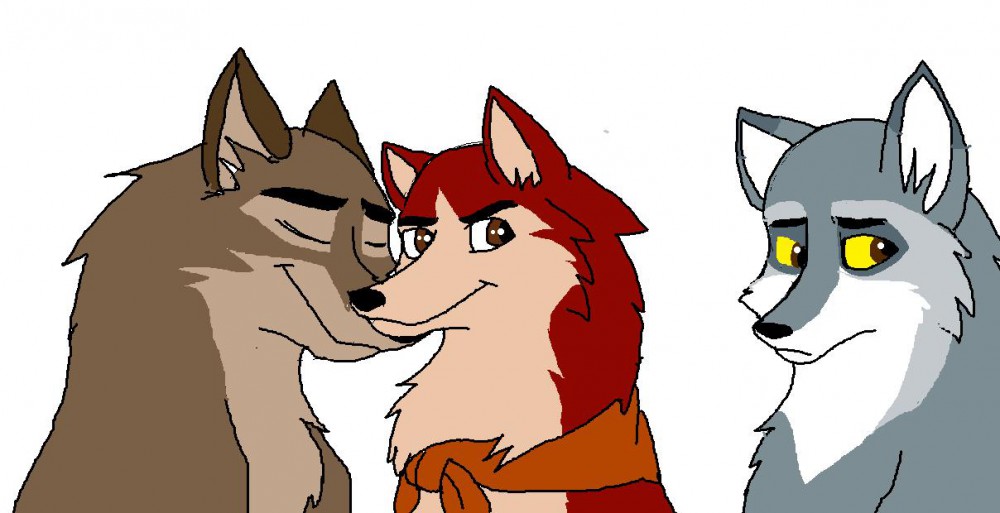 Jenna, Balto and Emma