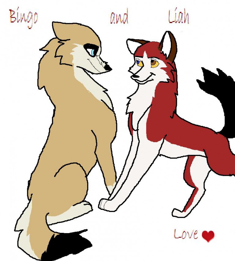 Liah and bingo 