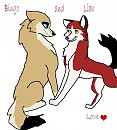 Liah and bingo 