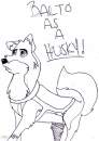 Balto as a HUSKY