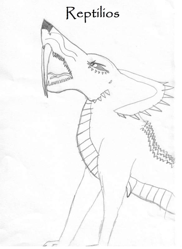 Reptilios howling