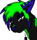Random fursona headshot