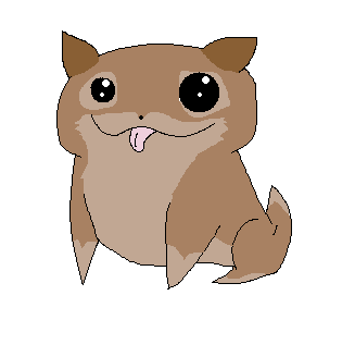 A creepy... Chibi Balto...