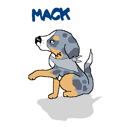 Mack as a pup