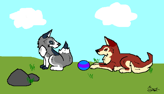 Art trade with Achala-Achala and Navy
