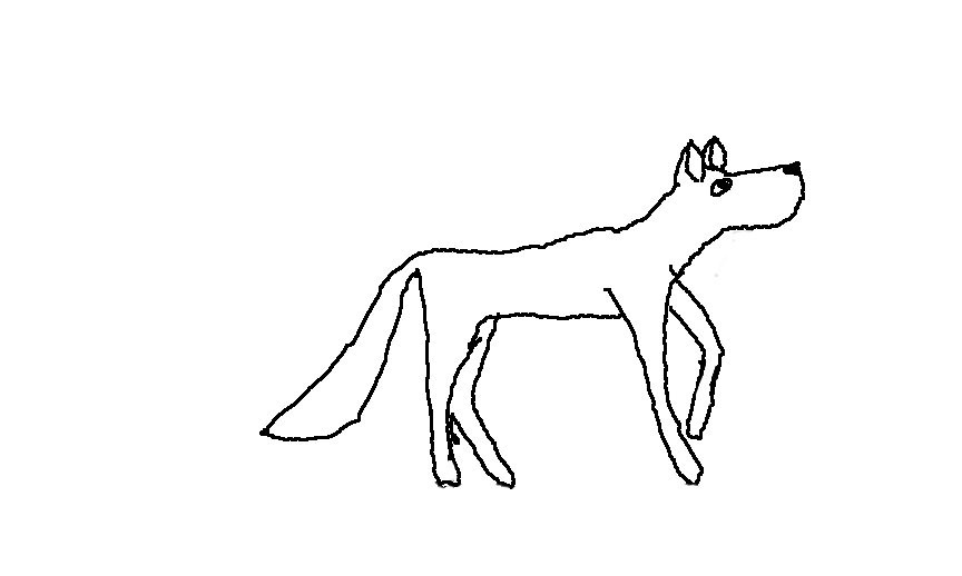 Dog lineart