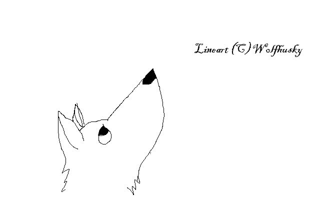 Headshot lineart