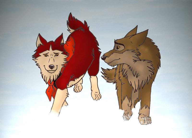 Balto and Jenna in Heaven