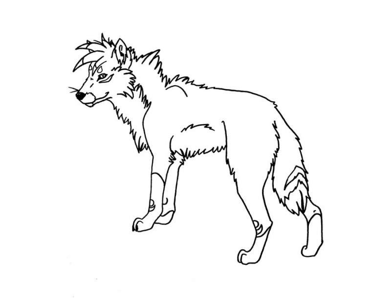 Kaisho lineart