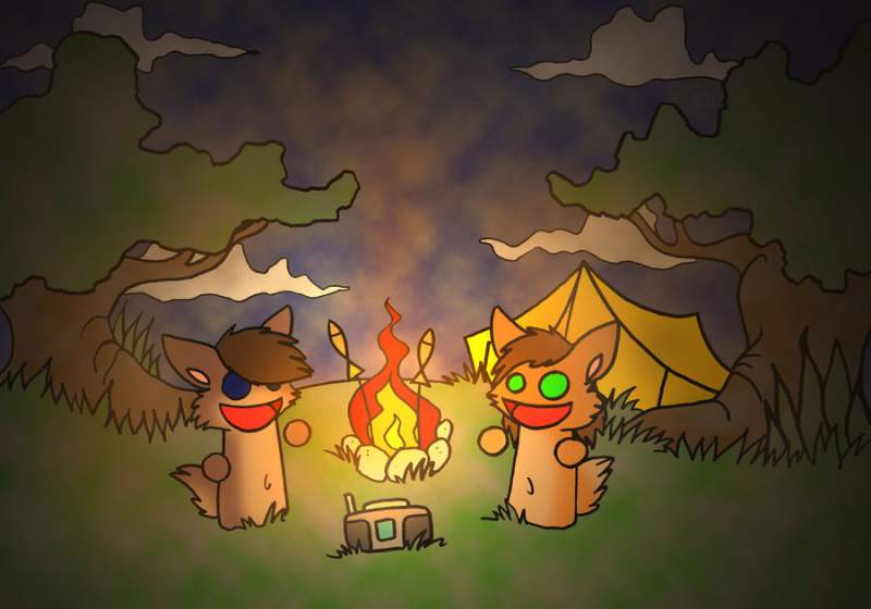 Campfire Romantic