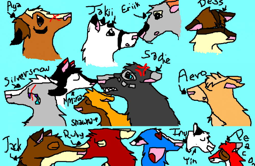 ALL of my chars