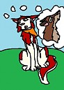 Jenna and Balto