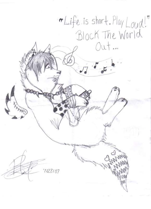  Me Listening To Music.