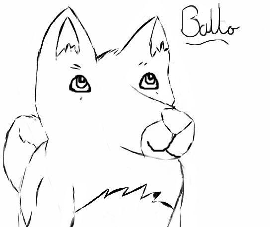 Another Balto drawing.