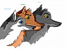 White fang, Fluke and Suka: My boys ^^ 