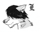 He's a wolfie! XD