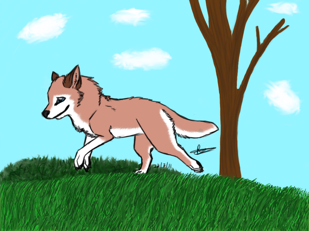 Young Aleu running in my style 