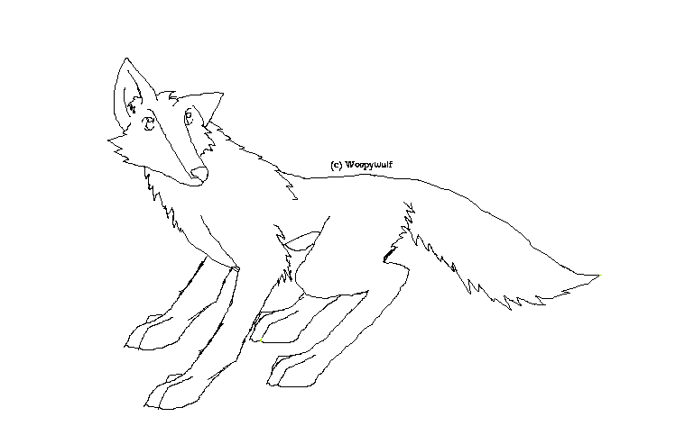 Random line art
