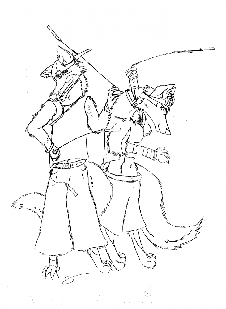 im going to trace and color this in gimp