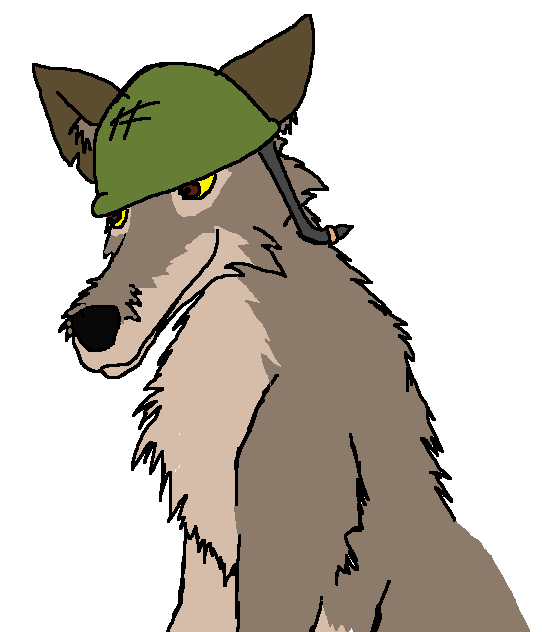 Balto is ready for war!!!! XD (Sketch)