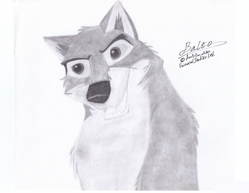 Balto - First Sketch