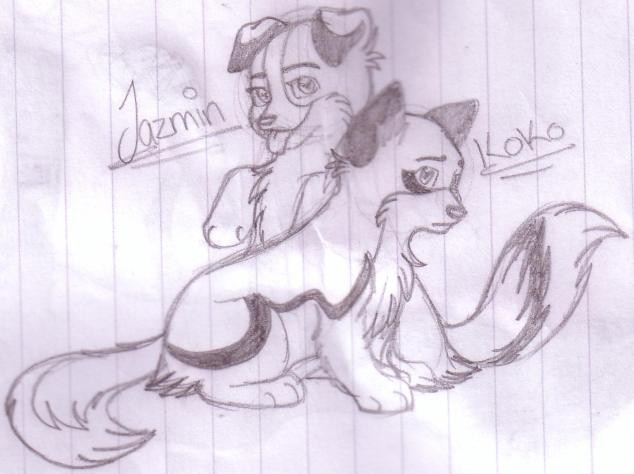 Jazmin and Sandy