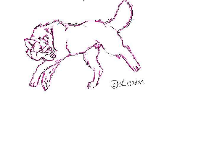 Lineart (for sale on furry-paws)