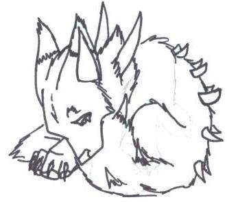 Sangre Line Art