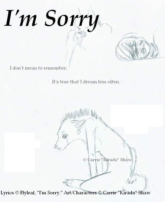 I'm Sorry...
