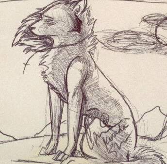 DrewTheWolf Commission - Plan Sketch 1