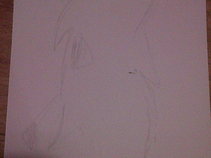 Jenna...With Bangs! And done with my left hand!