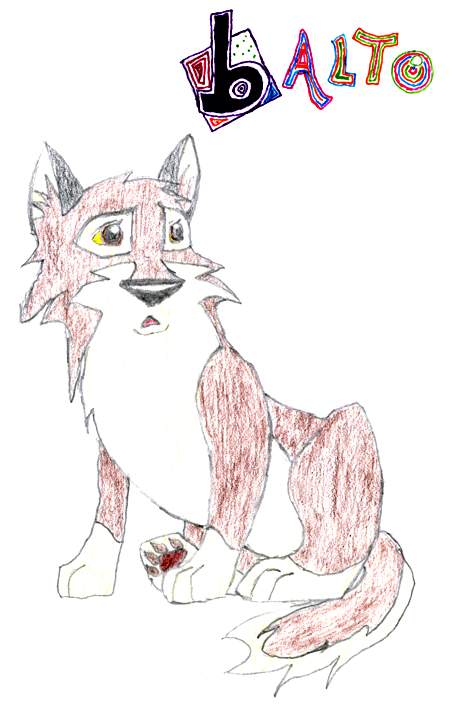 Balto as a puppy