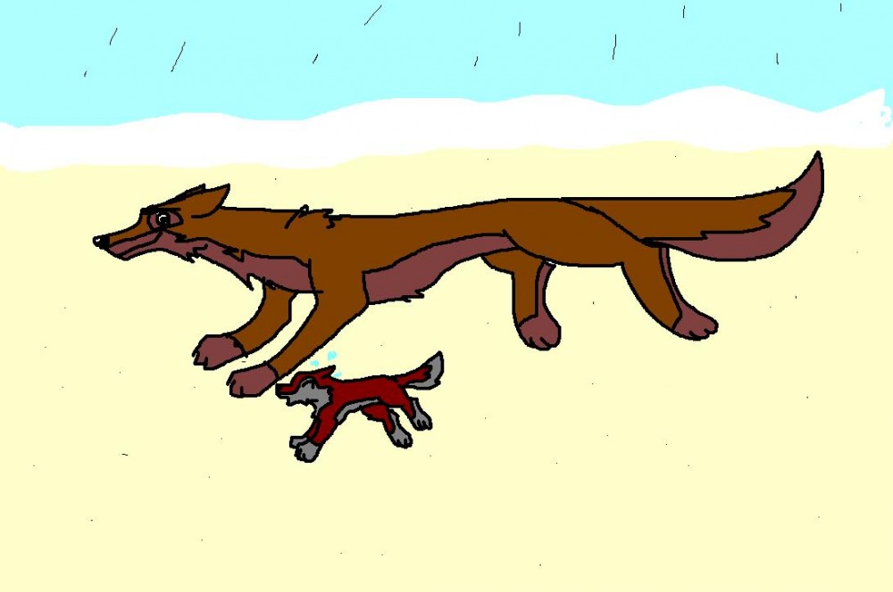 Running beside you