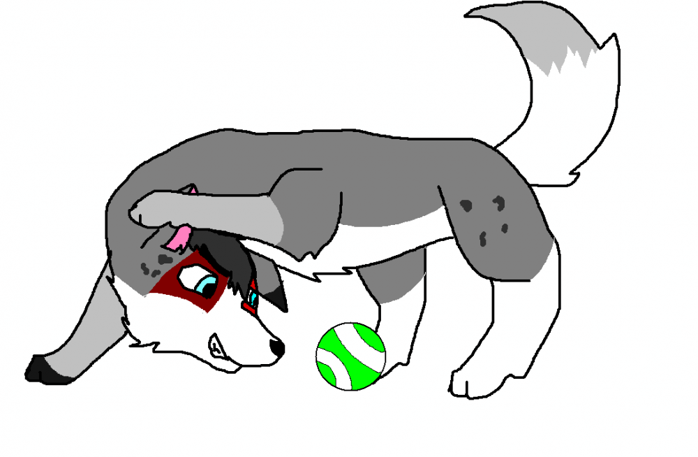 Art Trade: White Wolf's Moon