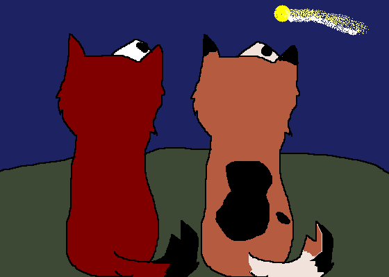 Gift-shooting star