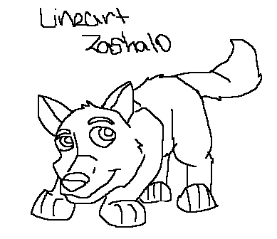 Pup Lineart2
