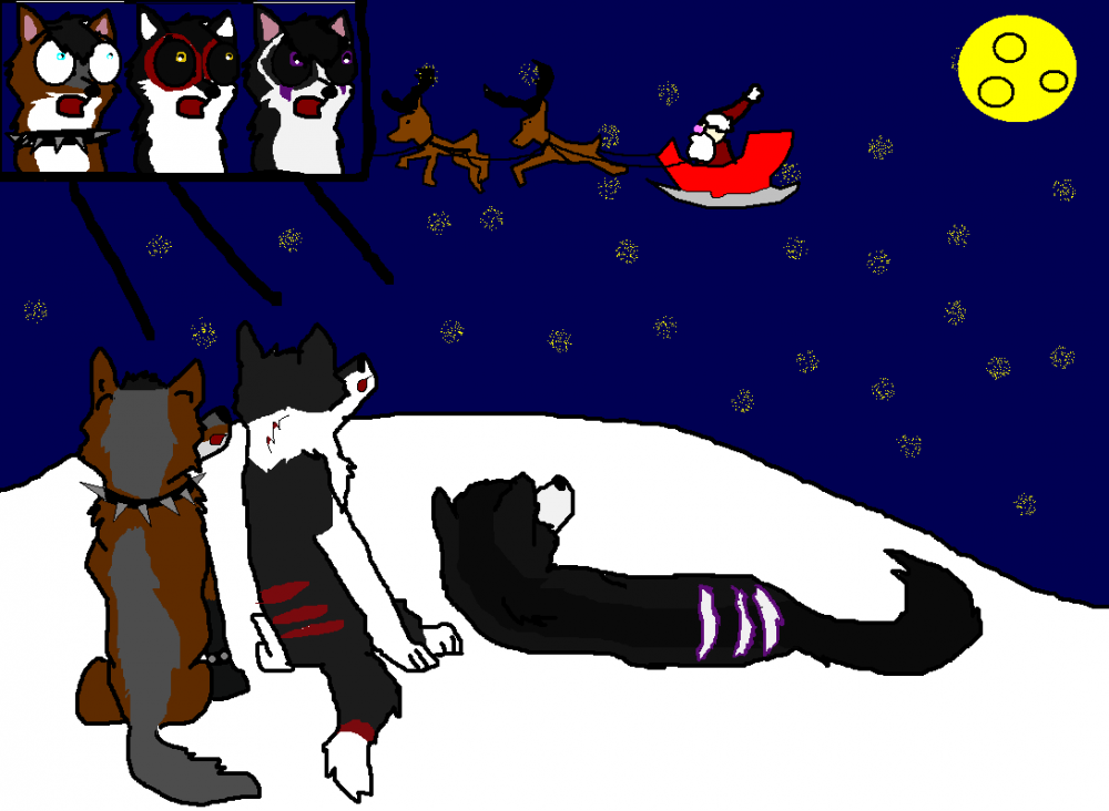 Christmas Wolves
