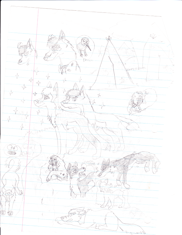 Random School Sketches