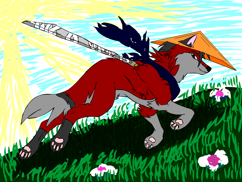 Kiro-kun warrior style