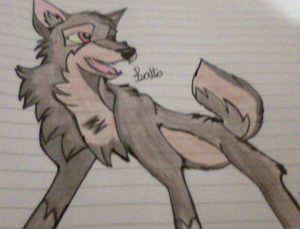 Balto: Coloured Pencil version