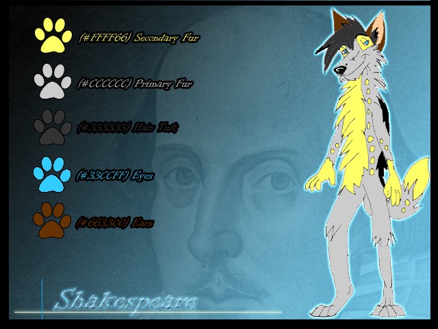 Offical Shakespeare Character Sheet 2.0