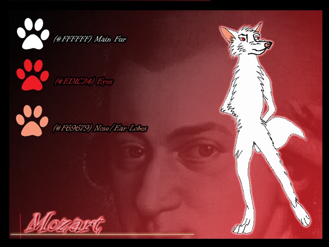 Offical Mozart Character Sheet