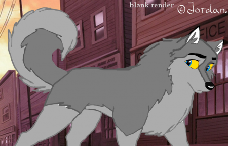 Detail Luna ( Thewolfbalto's fursona )^^