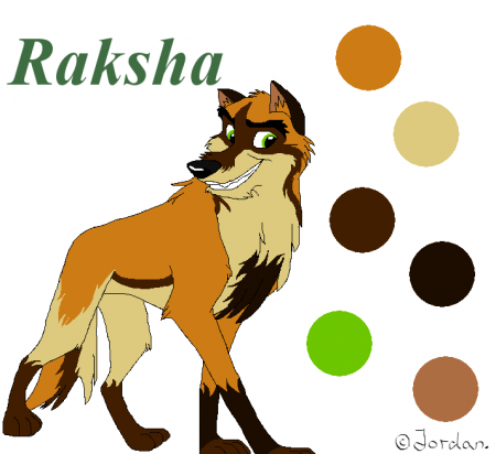 Detail Raksha.