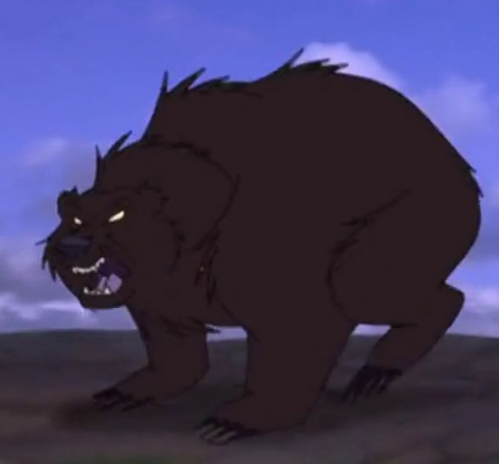 Detail The Bear (Wolf Quest)